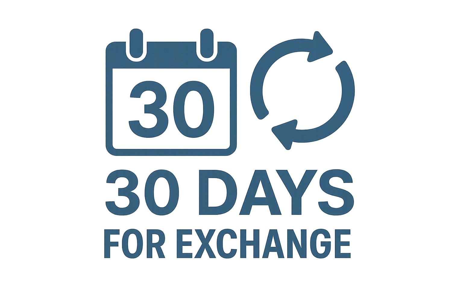 Within 30 days for an exchange.