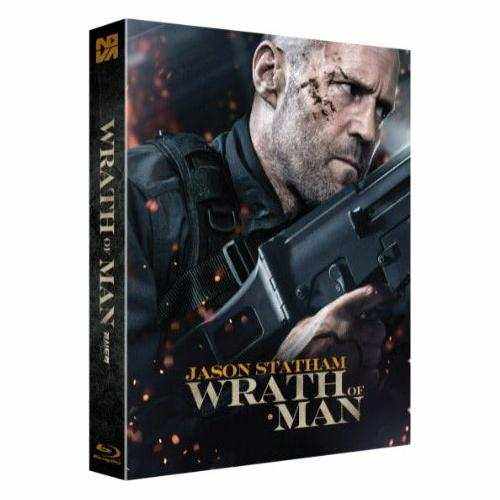 Wrath of Man Blu-Ray Lenticular Full Slip Numbered Limited Edition with Jason Statham on cover.